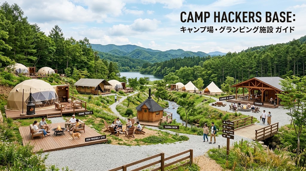 キャンプ場・グランピングおすすめガイド｜地域・条件別